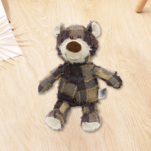 Load image into Gallery viewer, Pet Dog Toys Bear Squeaking Stuffed Toys For Dogs Cat Chew Squeak Toy for Small Dogs Play Funny Training Anxiety Relief Sleep Do
