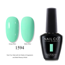 Load image into Gallery viewer, NAILCO 2025 Hot 15ML Gel Nail Polish Nails Semi-permanent UV Varnish High Quality Glass Bottle Nail Art Polish For Manicure
