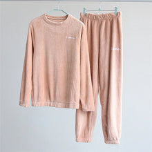 Load image into Gallery viewer, Thick Coral Fleece Pajama Set
