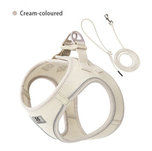 Load image into Gallery viewer, Reflective Outdoor Walking Harness Set
