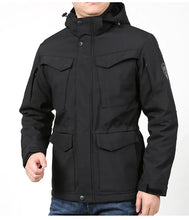 Load image into Gallery viewer, Waterproof Hooded Tactical Field Jacket
