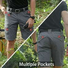 Load image into Gallery viewer, 2026 Men's Cargo Shorts Tactical Waterproof Casual Pant Summer Thin Quick Dry Workout Multi-Pocket Outdoor Trekking Hiking Short
