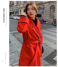 Load image into Gallery viewer, Double Faced Wool Korean Coat
