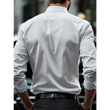 Load image into Gallery viewer, Smart Casual Elastic Shirt Men
