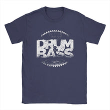 Load image into Gallery viewer, Drum And Bass T-Shirts for Men  Funny Pure Cotton Tee Shirt Round Neck Short Sleeve T Shirt Plus Size Tops
