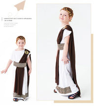 Load image into Gallery viewer, Roman Toga Kids Costume Set
