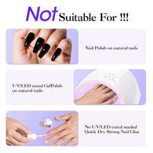 Load image into Gallery viewer, Nail Glue Remover 40ML for Press on Nails False Tips Non Acetone Gentle Nail Care Remover Supplies Solution Manicure Supply
