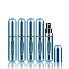 Load image into Gallery viewer, 1/5Pcs Travel Perfume Bottle Refillable Portable Mini Atomizer Spray Refill Bottle Women Pocket Dispenser Cologne Sprayer 5ml
