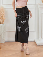 Load image into Gallery viewer, High-Waist Drawstring Ankle-Length Skirt
