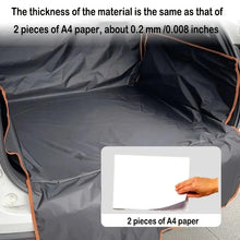 Load image into Gallery viewer, Durable Polyester Auto Trunk Mat for Pets - Non-Slip, Scratch-Resistant, Easy-Clean Mat for SUVs and Cars, Pet Safety Mat
