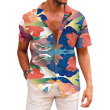 Load image into Gallery viewer, Tropical Print Button Shirt
