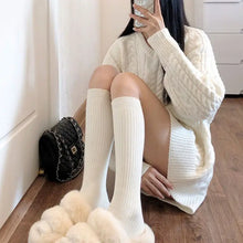 Load image into Gallery viewer, Ribbed Knee Warm Socks
