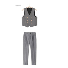 Load image into Gallery viewer, British Style Kids Vest Suit
