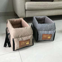 Load image into Gallery viewer, Pet Dog Car Seat Bed Car Central Seat Cat Dog Travel Portable Carrier for Safety Bag Dog Pet Accessories 펫 여행 고양이 개 좌석 침대 운송
