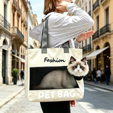 Load image into Gallery viewer, Pet Cat Carrier Bag Outdoor Travel Backpack for Cats Small Dogs Breathable Cat Carrying Bag Pet Supplies Outdoor Travel Camping
