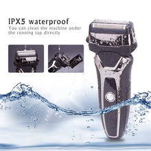 Load image into Gallery viewer, Surker Electric Shaver for Men Rechargeable Intelligent Reciprocating Type Razor Washable Digital LCD Display Shaving Machine

