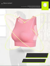 Load image into Gallery viewer, Sports Bras for Women Quick Drying Mesh Racerback Sports Bra Seamless Padded Sports Bra Yoga Bras Workout Bra Activewear Bra

