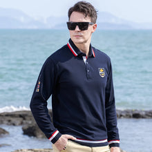 Load image into Gallery viewer, Thick Cotton Embroidered Polo Shirt

