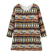 Load image into Gallery viewer, Printed Flower Casual Girls Dress

