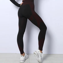 Load image into Gallery viewer, High-Waisted Leggings for Women, Perfect for Yoga and Fitness, Seamless and Peach-Bum Design
