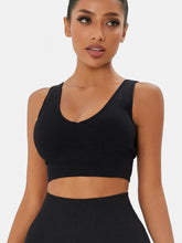 Load image into Gallery viewer, Sports Yoga Women's Bra Ribbed Shockproof Fitness Workout Bralette Sexy Elastic Backless Underwear Push-Up Bra Sportswear Tops
