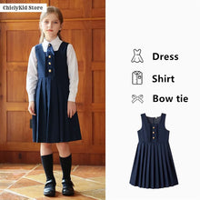 Load image into Gallery viewer, British Style Kids Vest Suit
