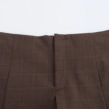 Load image into Gallery viewer, Vintage Plaid High Waist Skort
