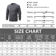Load image into Gallery viewer, Men's Long Sleeve Sweaters Crew Neck Basic Pullover Shirts Autumn Warm Streetwear Outdoor Jogger Casual Loose Sweatshirt Hoody
