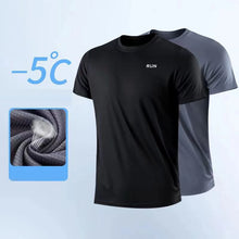 Load image into Gallery viewer, Men Short Sleeve Gym t-Shirts Oversized t-Shirt Tees For Men Football t Shirt Jersey Summer Quick Dry Soccer Top Man Clothing
