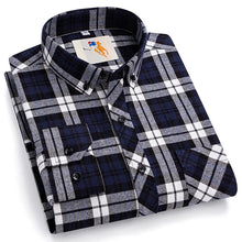 Load image into Gallery viewer, Classic Cotton Plaid Casual Shirt
