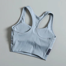 Load image into Gallery viewer, Sports bras and underwear for women in summer new running vest style external wear anti-shock and anti-sagging gym beauty back
