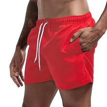 Load image into Gallery viewer, Swim Trunks Swim Shorts for Men Quick Dry Board Shorts Bathing Suit Breathable Drawstring With Pockets for Surfing Beach Summer
