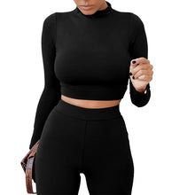 Load image into Gallery viewer, Winter Autumn Women's Yoga Set Gym Workout Fitness Set
