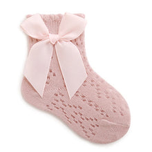 Load image into Gallery viewer, Baby Girl Lace Ruffle Grip Socks
