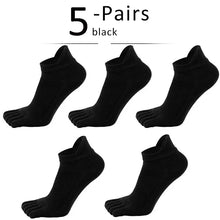 Load image into Gallery viewer, Five Toe No Show Socks
