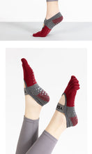 Load image into Gallery viewer, Grip Toe Yoga Socks Set
