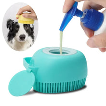 Load image into Gallery viewer, Pet Accessories for Dogs Shampoo Massager Brush Bathroom Puppy Cat Massage Comb Grooming Shower Brush for Bathing Soft Brushes
