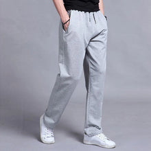 Load image into Gallery viewer, Spring Autumn Joggers Men Jogging Sweatpants Sportswear Knit Tracksuit Sports Pants Trousers Oversize Wide Leg Clothing
