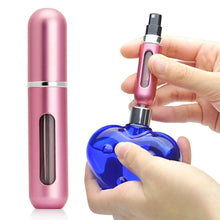 Load image into Gallery viewer, 1/5Pcs Travel Perfume Bottle Refillable Portable Mini Atomizer Spray Refill Bottle Women Pocket Dispenser Cologne Sprayer 5ml
