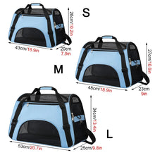Load image into Gallery viewer, Pet Travel Bag, Airline Approved Luggage Bag, Pet Travel Carry Bag Suitable for Small Dogs, Cats and Puppies, Small Animals
