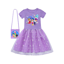 Load image into Gallery viewer, Rainbow Princess Cute Girls Dress
