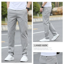 Load image into Gallery viewer, Men's High-Quality Chinos -Cotton Casual Trousers - Breathable Straight Pants (Sizes W28-w40)
