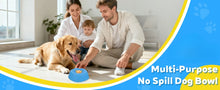 Load image into Gallery viewer, Anti-Choking Slow Feeder Dog Bowl Non-Slip 3/4 Cup - Lick Toy for Liquid Treats Bone Broth Ice Cream Yogurt
