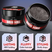 Load image into Gallery viewer, 100g Men's Retro Hair Wax for Strong Styling and Natural Volume, Rich in Ginseng Root Extract, Keratin and Other Ingredients, with a Fresh Texture That Is Not Sticky, Easy to Clean, and Can Be Applied Gently to the Hair to Pr
