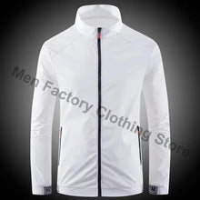 Load image into Gallery viewer, 2025 Men's Sportswear Spring Summer Tracksuit 2 Piece Sets Sports Suit Sun Jacket+Pant Running Set Male Gym Exercise Clothing
