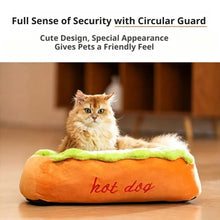 Load image into Gallery viewer, 2026 New Hot Dog Pet Bed For Dachshund Cats Puppies Small Pets Plush Removable Washable Pet Beds Soft Corduroy Non-Slip Bottom

