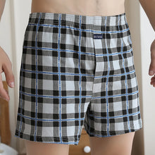 Load image into Gallery viewer, 100% Cotton Men Pajama Shorts Summer Solid Elastic Waist Short Pants Casual Breathable 3D Crotch Bottoms Sleepwear pijama hombre
