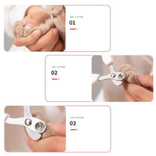 Load image into Gallery viewer, Circular hole Cat Nail Scissors Professional Pet Dog Nail Clippers Toe Claw Trimmer Pet Grooming Supplies Products for Small Dog
