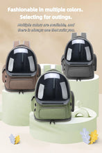 Load image into Gallery viewer, Transparent Pet Carrier Backpack Outdoor Travel Essential for Cats Small Dogs Breathable Design Comfortable Premium Pet Supplies
