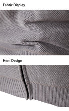 Load image into Gallery viewer, Hooded Knit Sweater Coat with Fleece Lining
